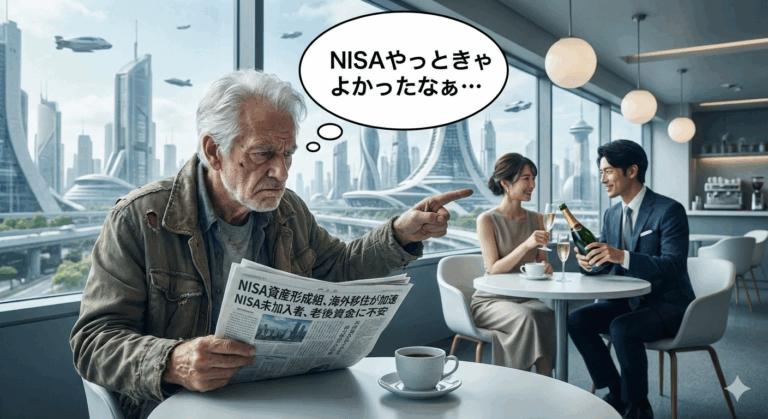 「20年後くらいにNISAやってなかった奴が文句言い出すと思う」