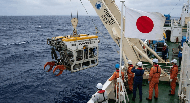 国産レアアース実現に向けて海底6000mへ、南鳥島周辺で世界初の試みがスタート！