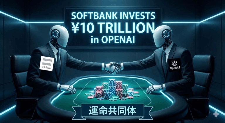 ソフトバンク、オープンAIに10兆円投資「全賭け」して「運命共同体」となる