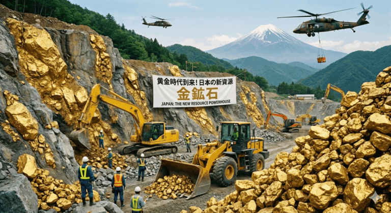 【朗報】日本、ガチで資源国になる金鉱石がドンドン出てくる!!