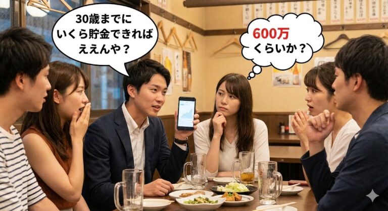 30歳までにいくら貯金できればええんや？600万くらいか？