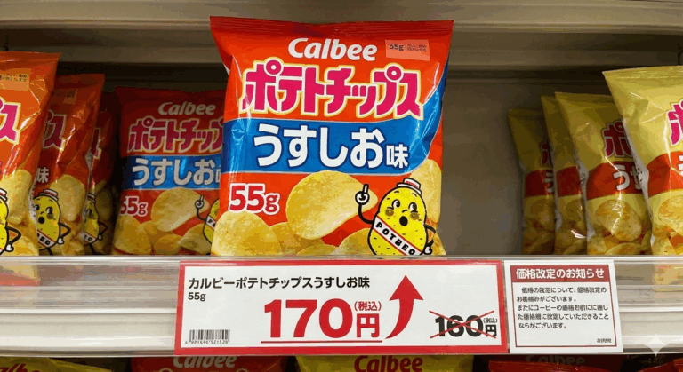 【悲報】カルビー、ポテトチップスまた値上げ