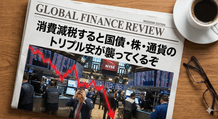 海外メディア「消費減税すると国債・株・通貨のトリプル安が襲ってくるぞ！」